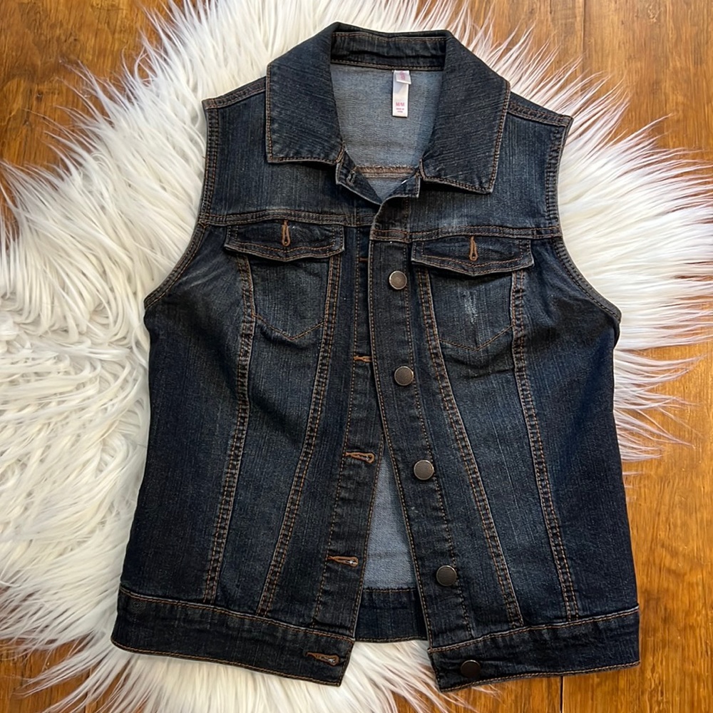 Denim vest